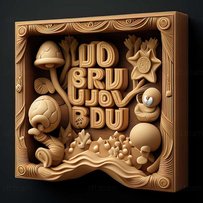 3D model New Super Mario BrosU Deluxe game (STL)